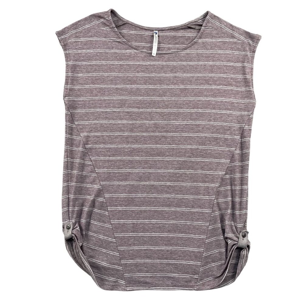 Kuhl Laurel Top T-Shirt Womens Small Striped Short Sleeve Hiking